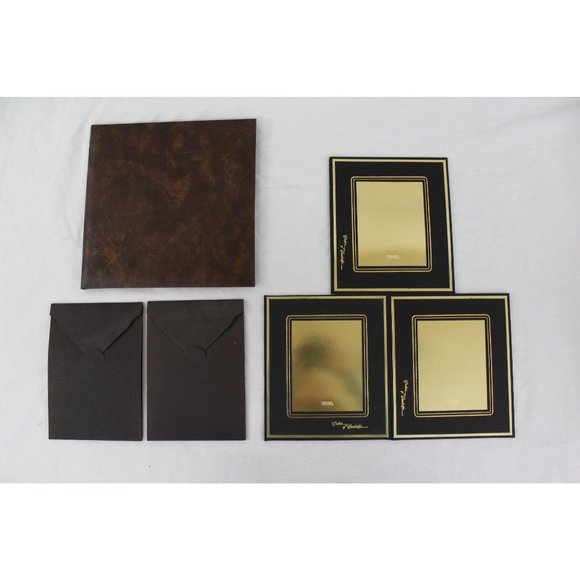 Lot of 6 cardstock picture frames holders display - Picture 1 of 11
